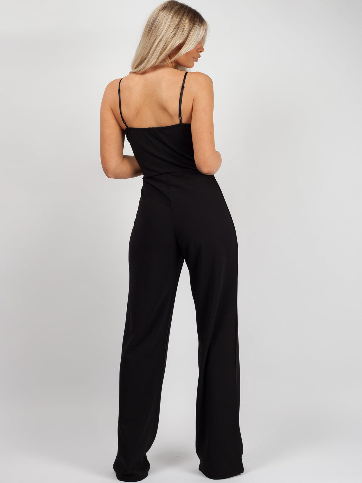 Double Circle Belted Jumpsuit