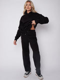 Zip Detail Hoodie & Trouser Fleece Co-ord
