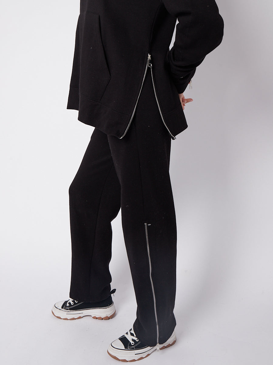 Zip Detail Hoodie & Trouser Fleece Co-ord