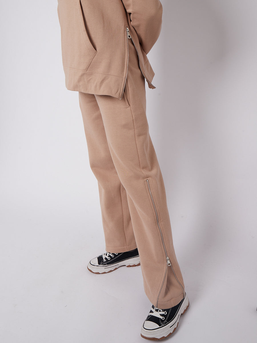 Zip Detail Hoodie & Trouser Fleece Co-ord