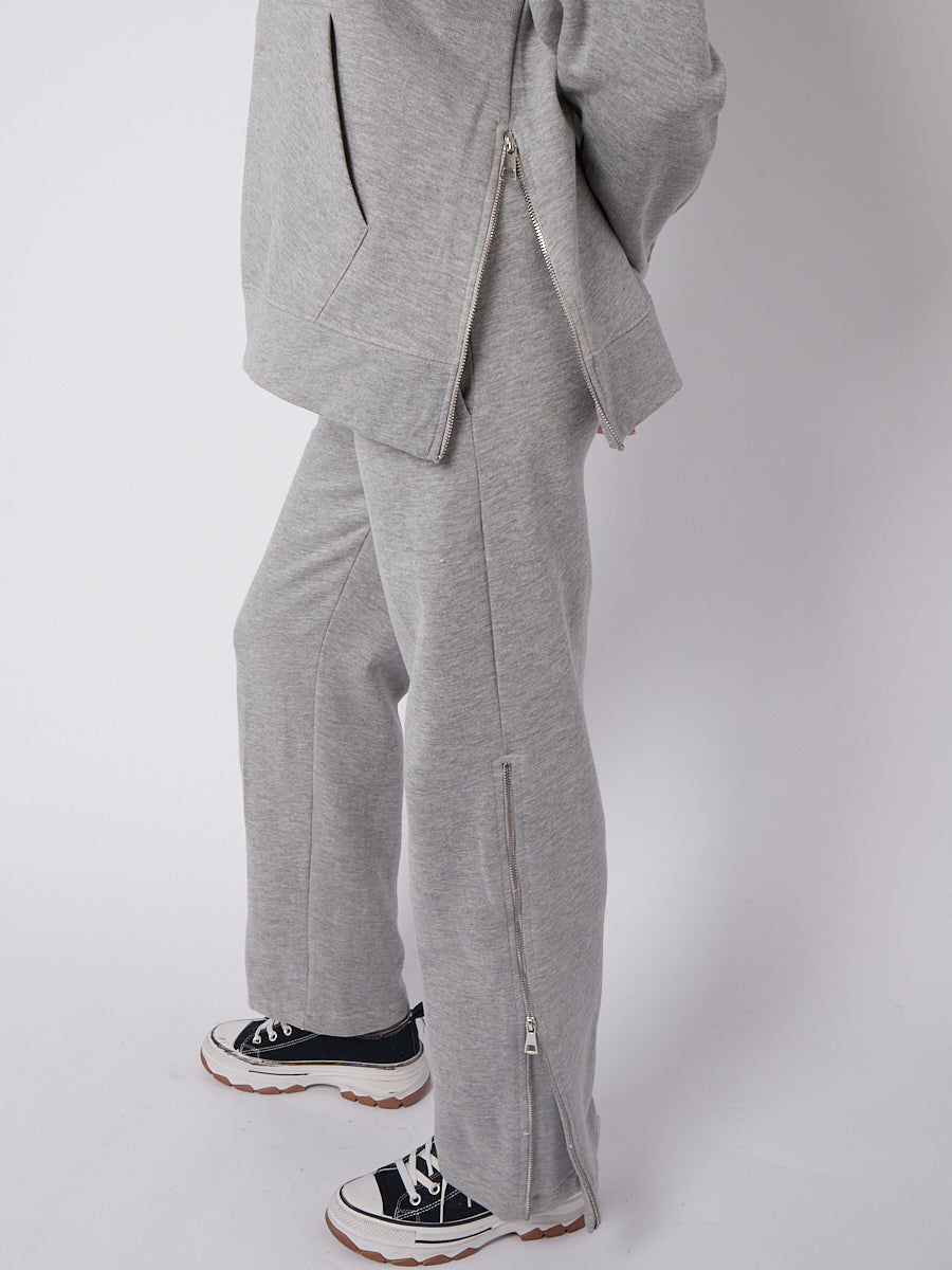 Zip Detail Hoodie & Trouser Fleece Co-ord