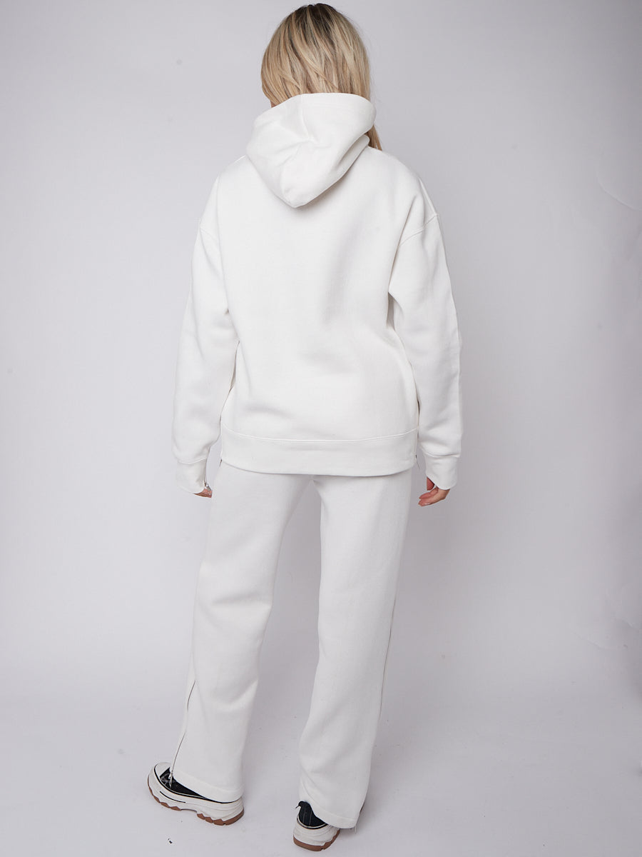 Zip Detail Hoodie & Trouser Fleece Co-ord