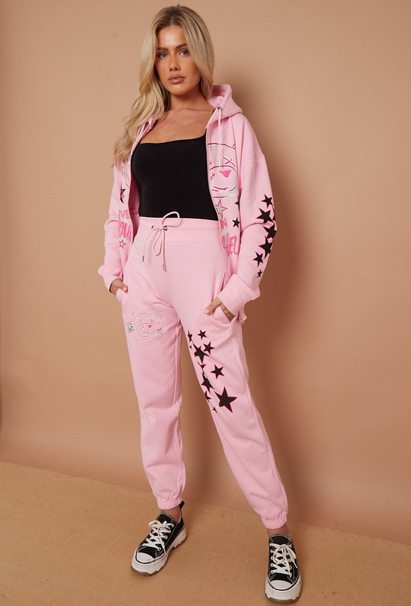 Believe In Yourself Graphic Fleece Co-ord