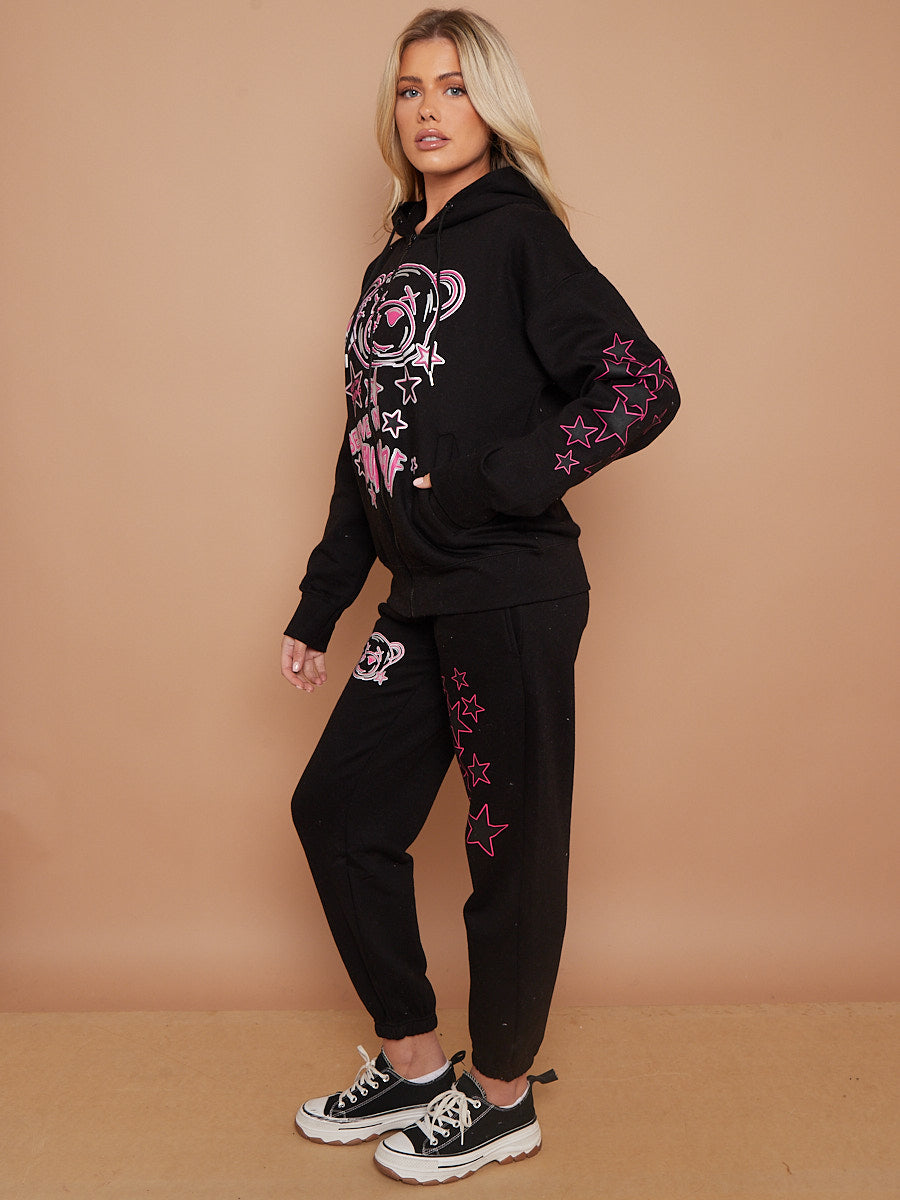 Believe In Yourself Graphic Fleece Co-ord