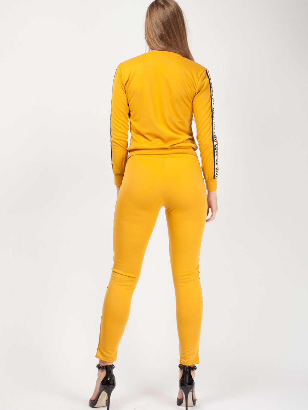 Kiki Do You Love Me Tape Loungewear Set