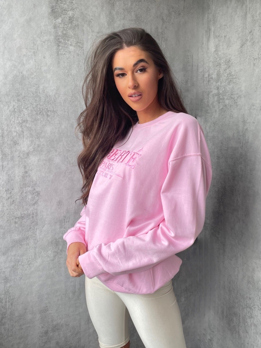 Embroidered Liberte Sweatshirt Jumper