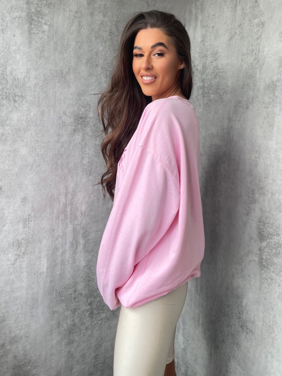 Embroidered Liberte Sweatshirt Jumper