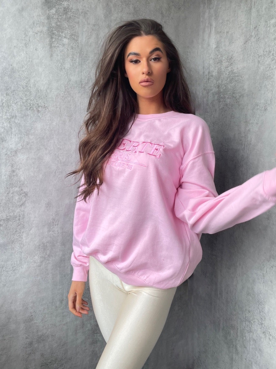 Embroidered Liberte Sweatshirt Jumper