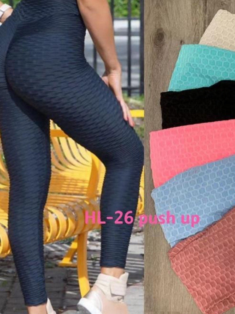 Texture Detail Active-wear Legging Multi Pack