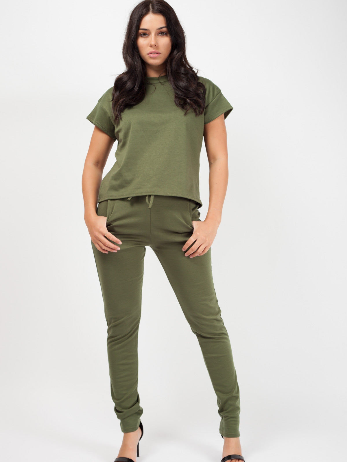 Samira Short Sleeve Boxy Loungewear Co-ord