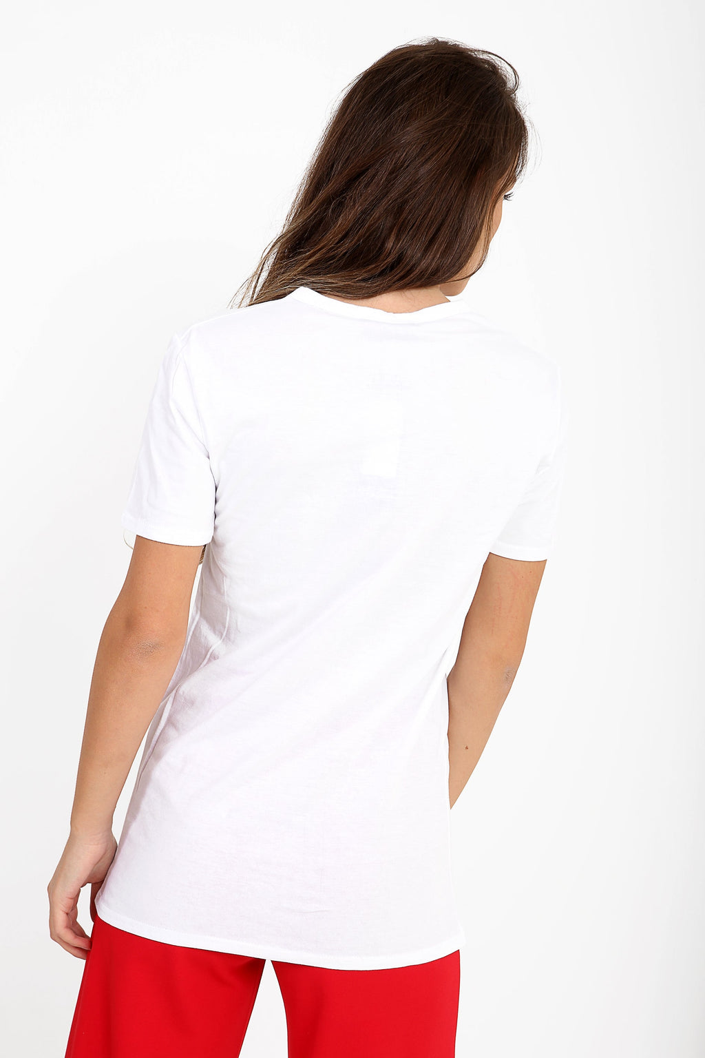 Bad Girls Club Slogan Printed T Shirt