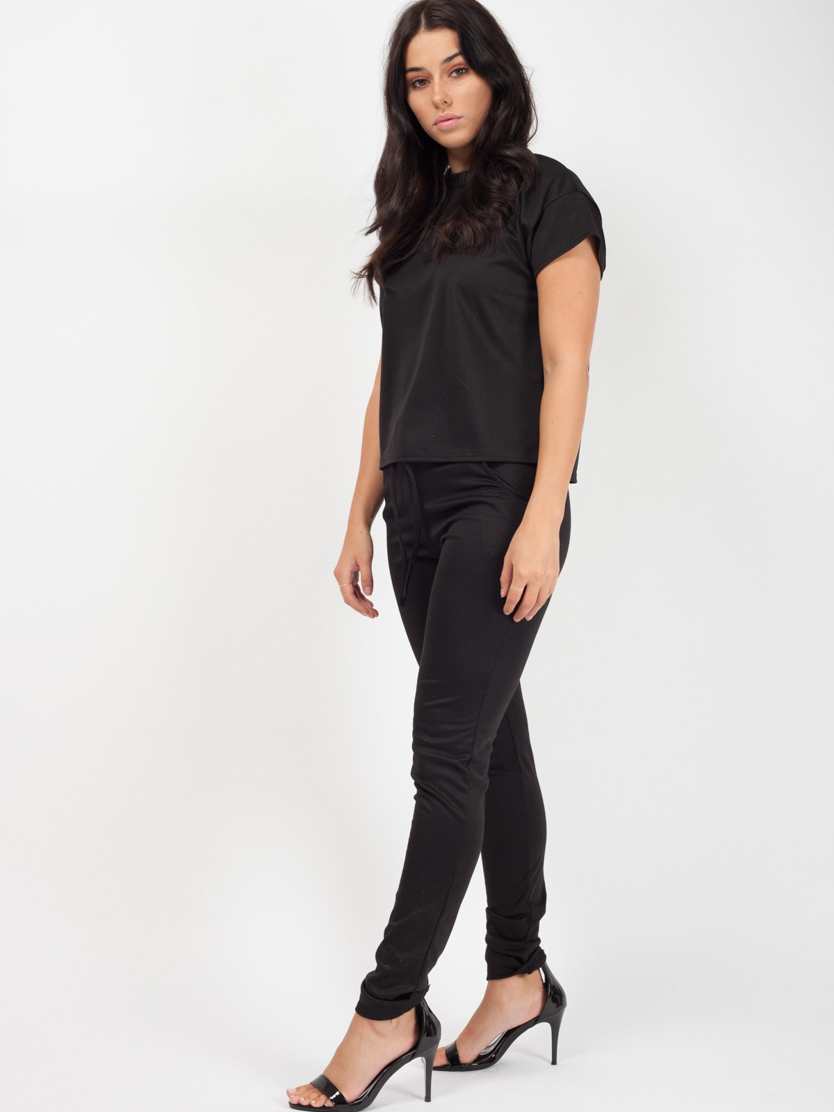 Samira Short Sleeve Boxy Loungewear Co-ord