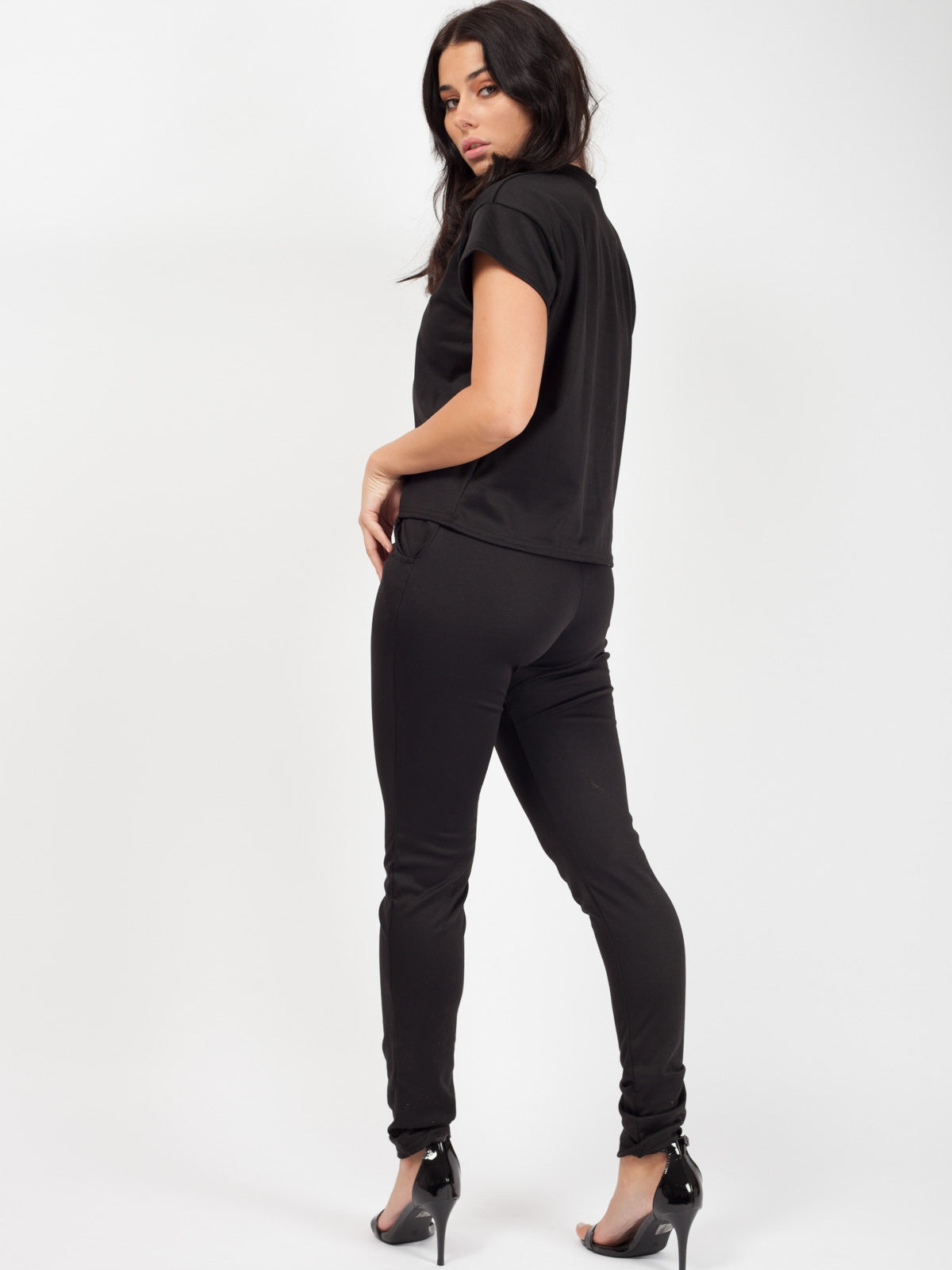 Samira Short Sleeve Boxy Loungewear Co-ord