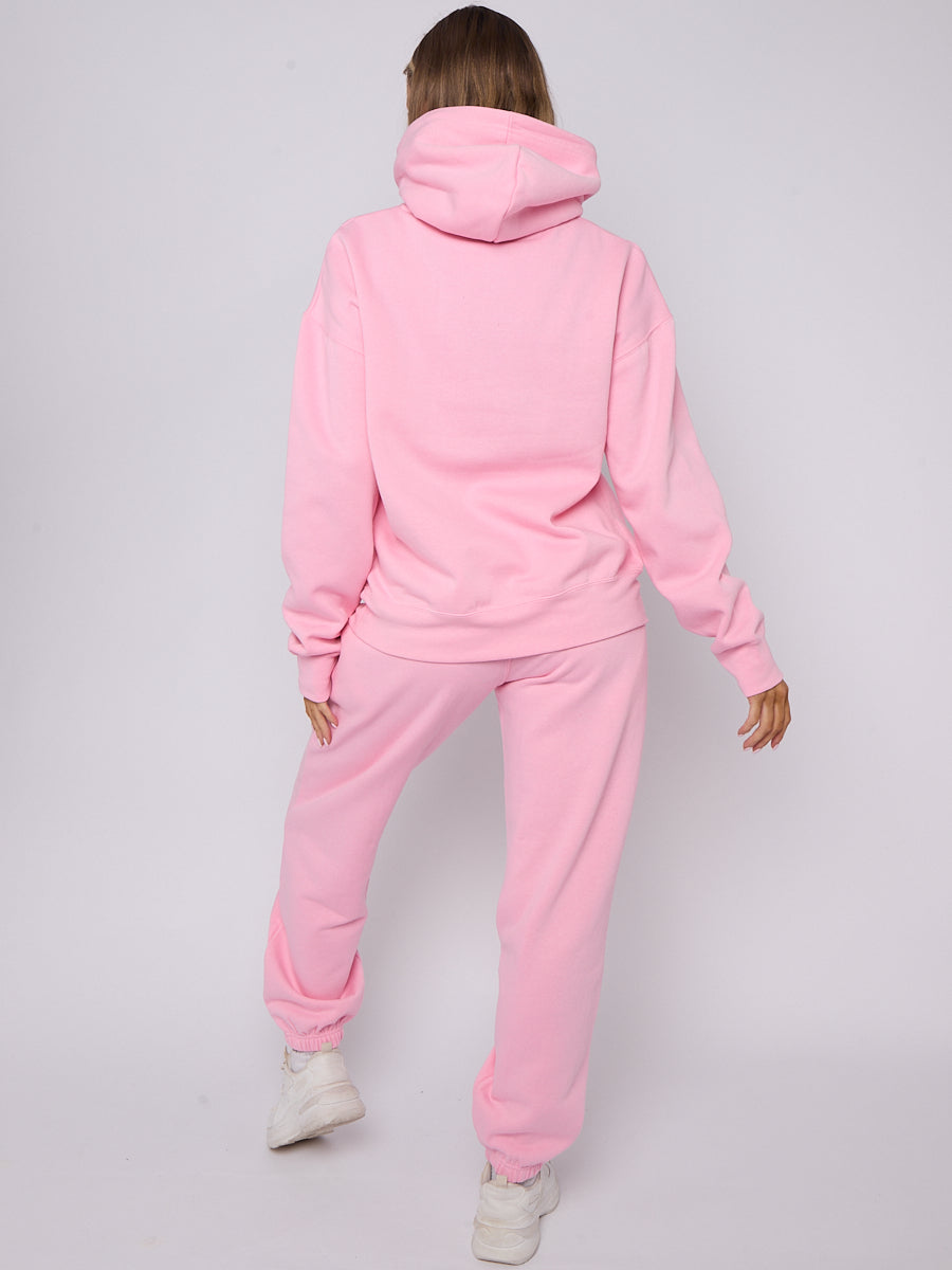 The Lovely Club Slogan Fleece Co-ord