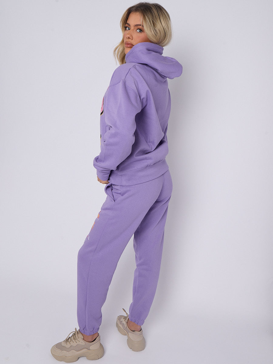 The Lovely Club Slogan Fleece Co-ord