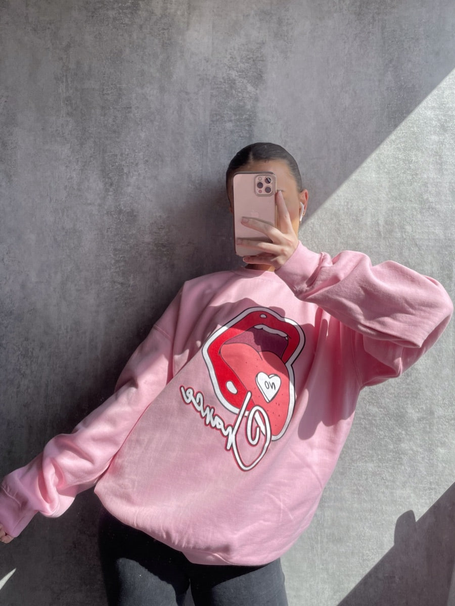 No Chance Graphic Sweatshirt Jumper