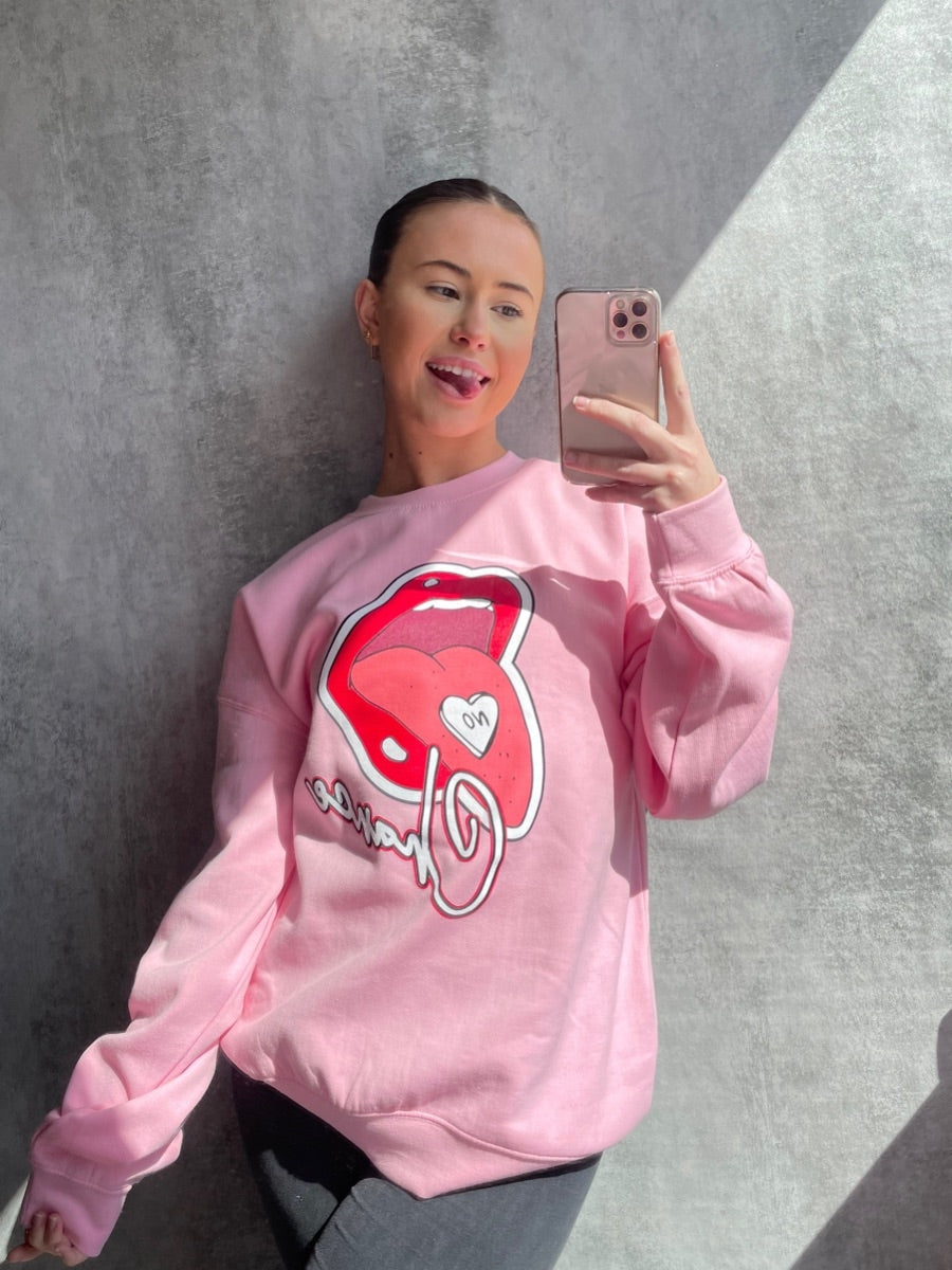No Chance Graphic Sweatshirt Jumper