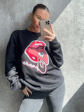 No Chance Graphic Sweatshirt Jumper