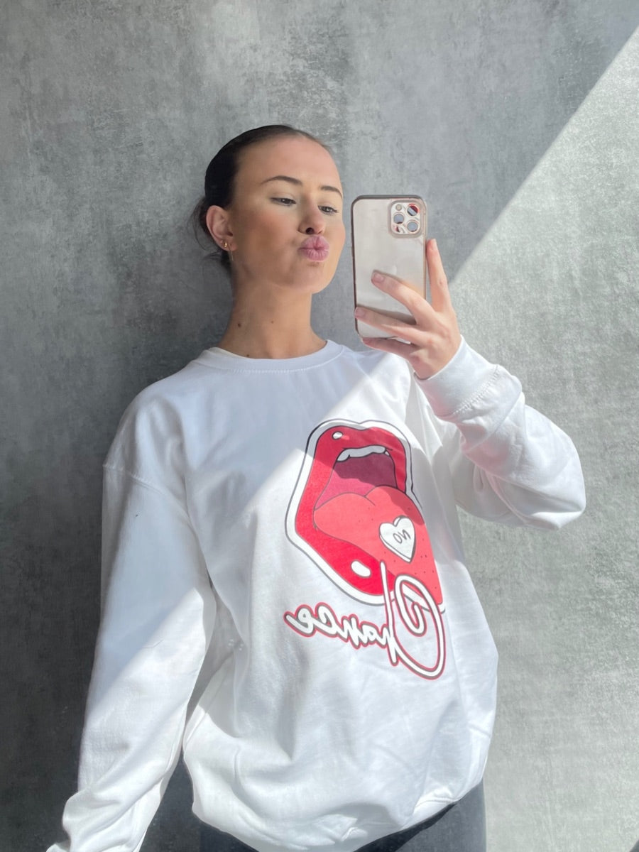 No Chance Graphic Sweatshirt Jumper