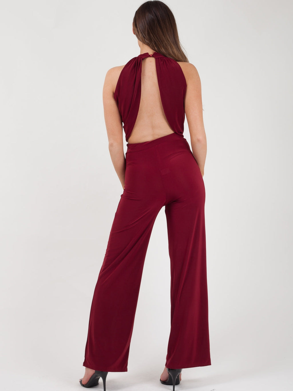 Slinky Wrap Crop Top & Trouser Co-ord