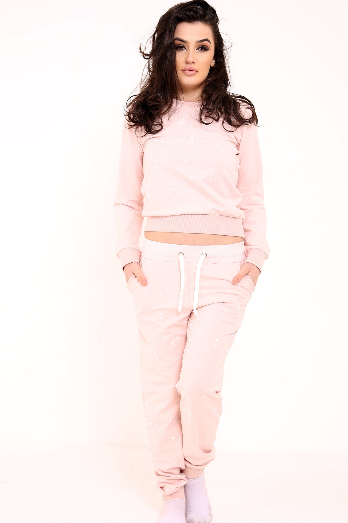 Paint Splash Loungewear Jogging Suit