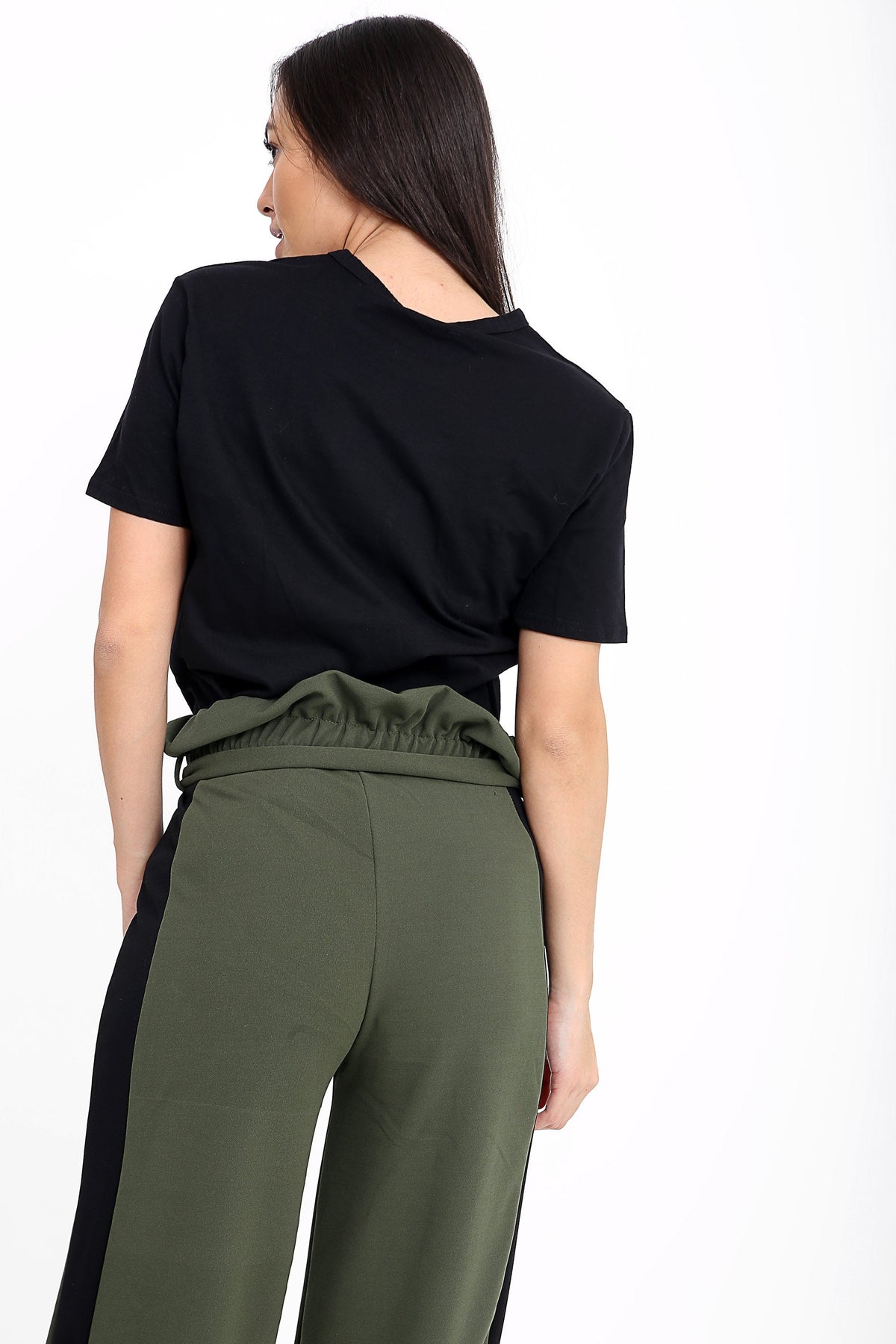Diamante Embellished Los Angeles Slogan T Shirt