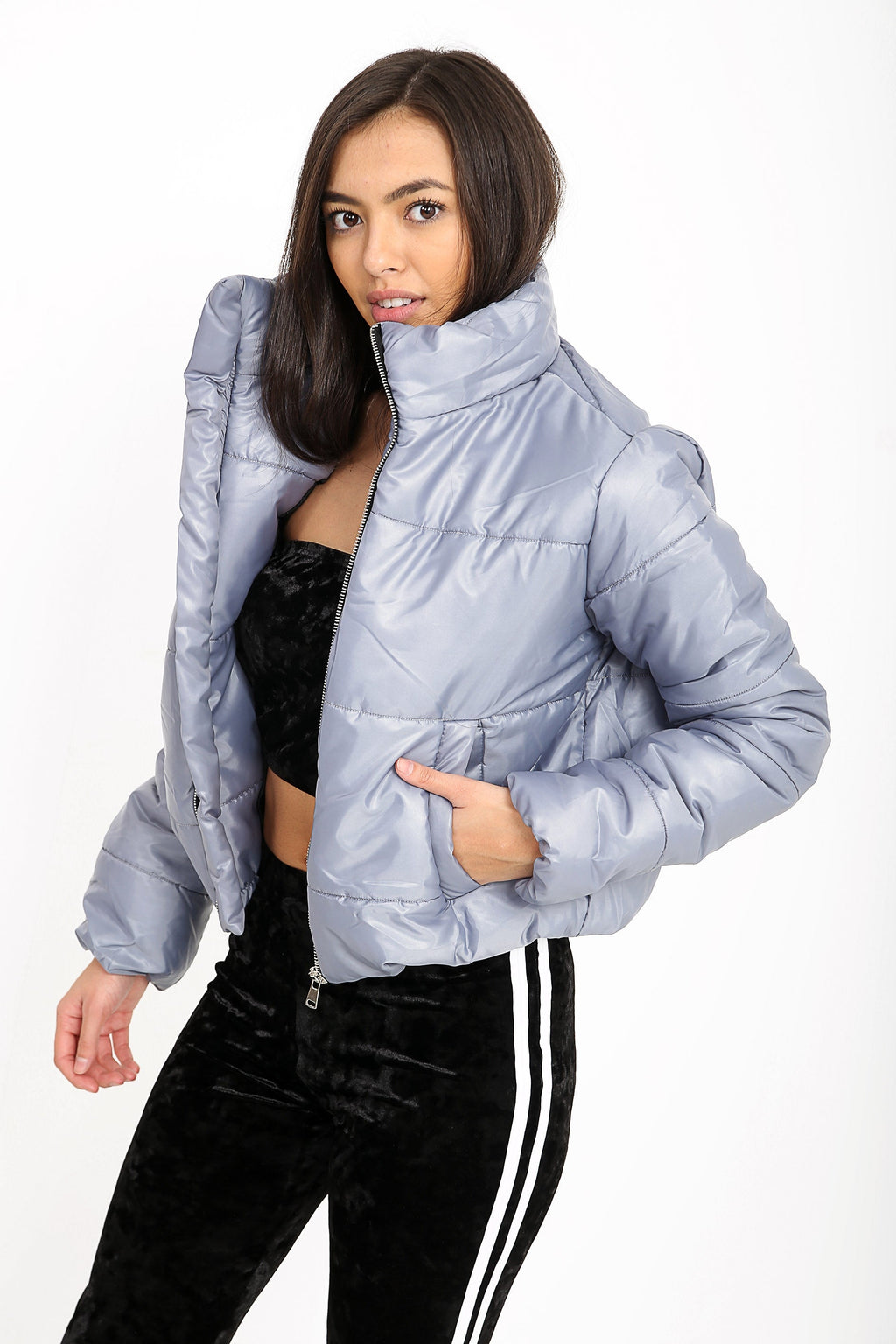 Short Padded Puffer Jacket
