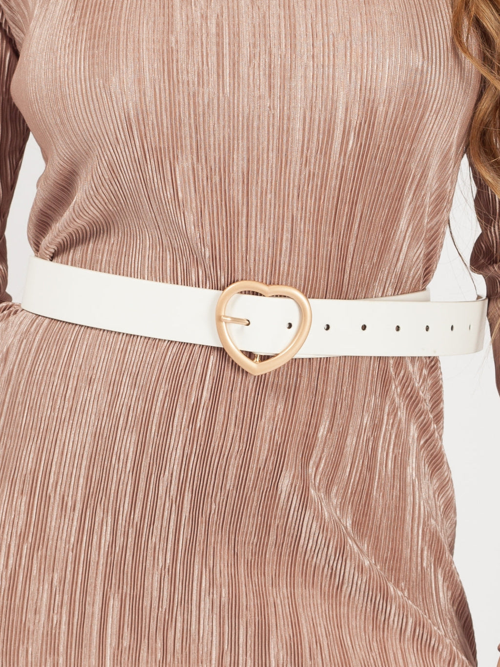 Heart Shape Buckle Belt