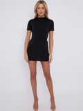 2 Piece Removable Corset Top and T-Shirt Dress