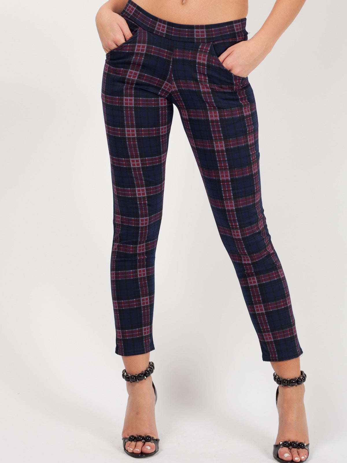 Tartan Check Trousers