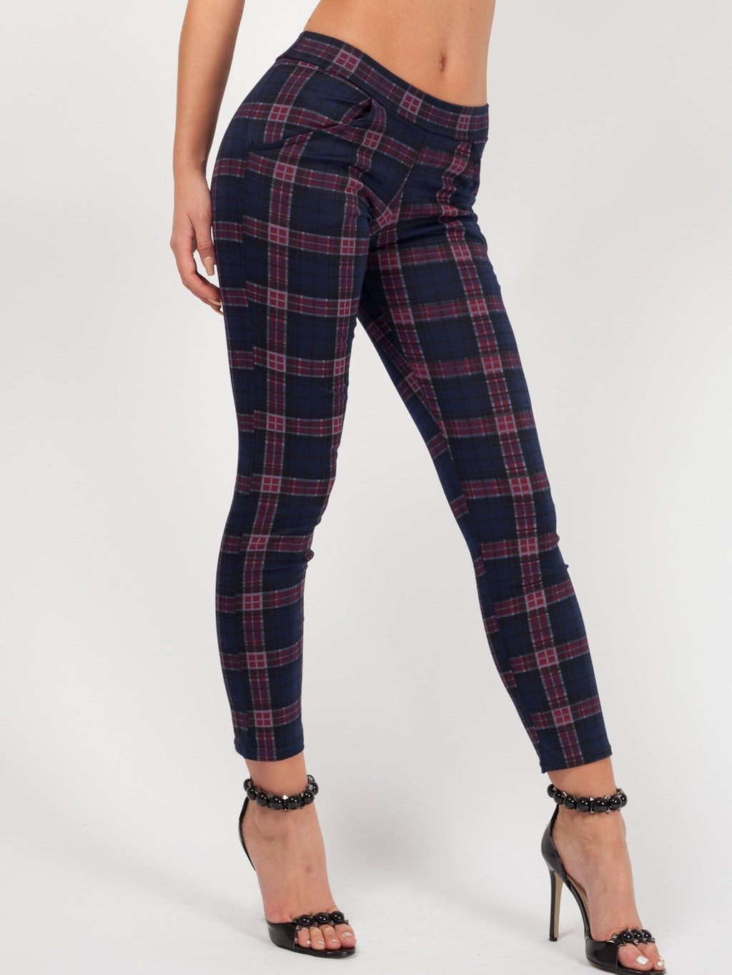 Tartan Check Trousers