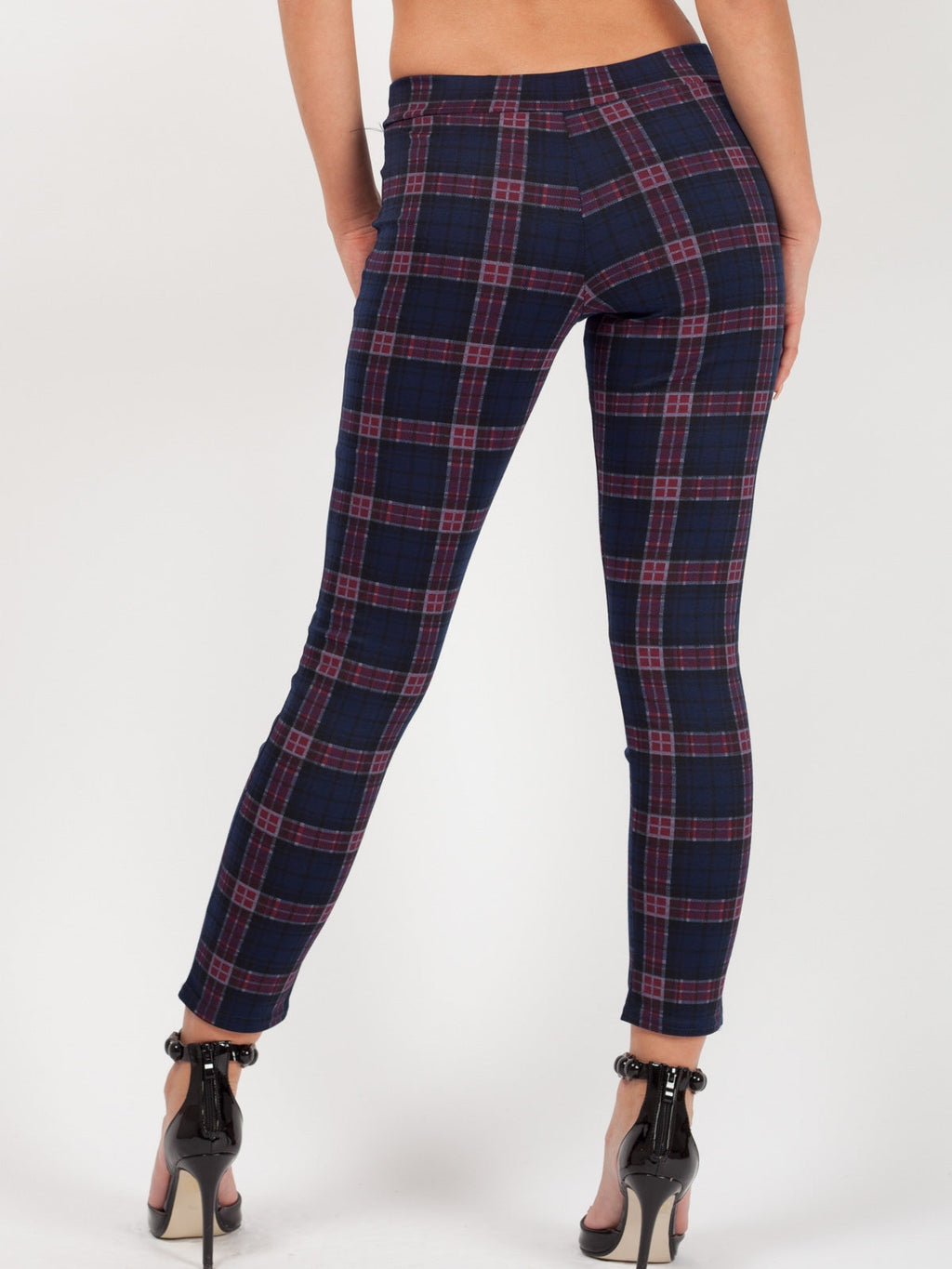 Tartan Check Trousers