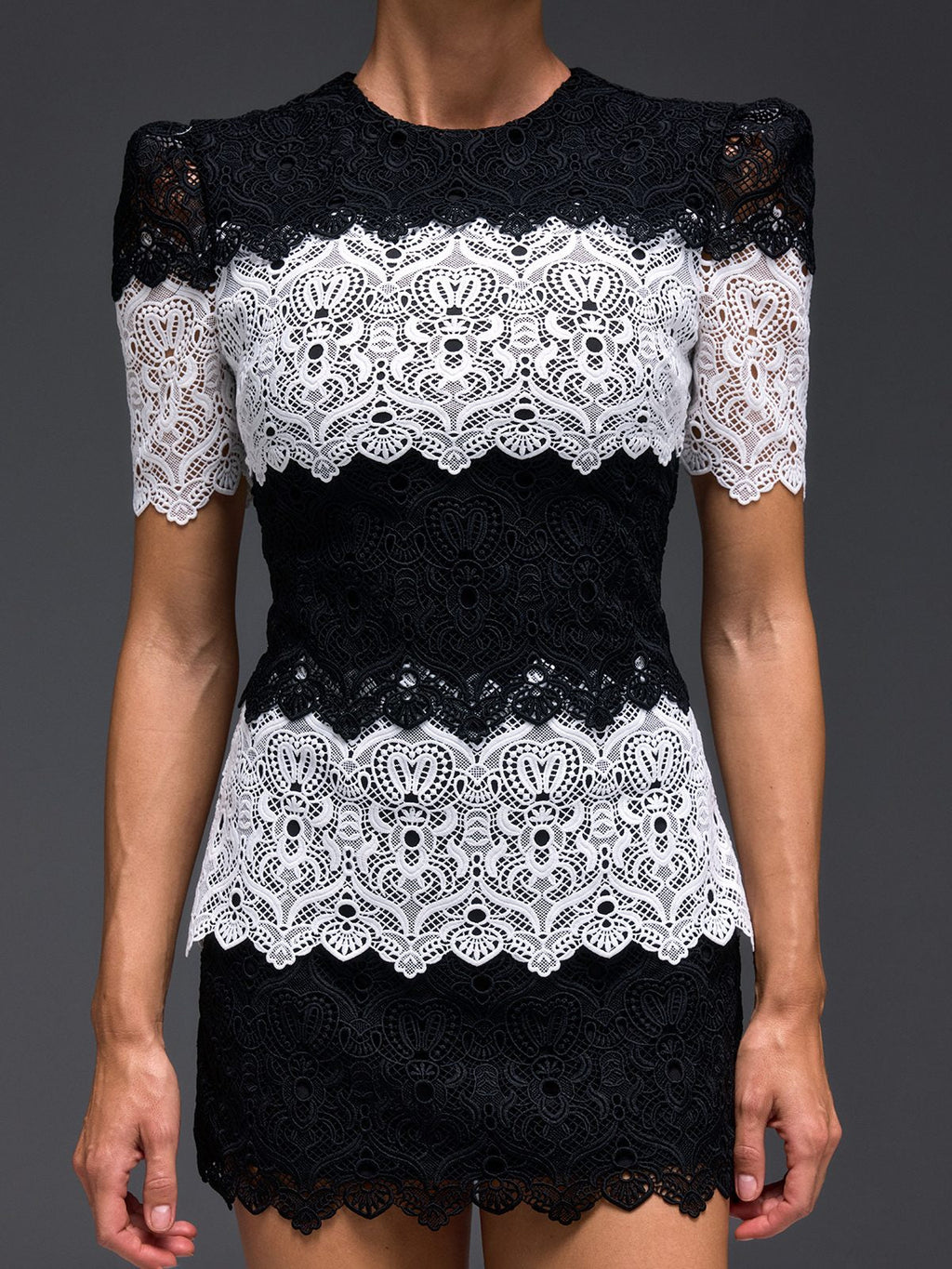 Kavora Short Sleeve Cutout Mini Dress