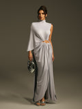 Lavina One Shoulder Cutout Maxi Dress