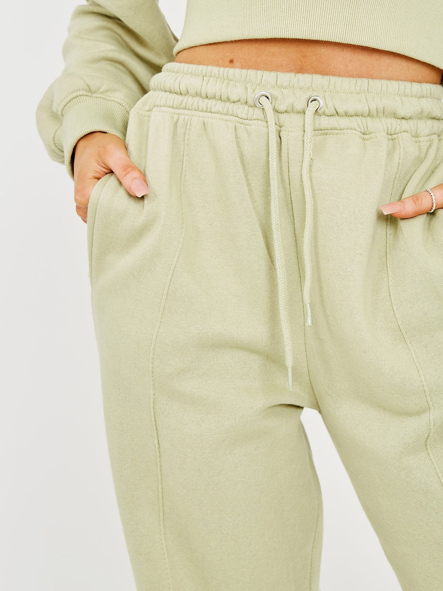 Oversized Seam Detail Fleece Co-ord