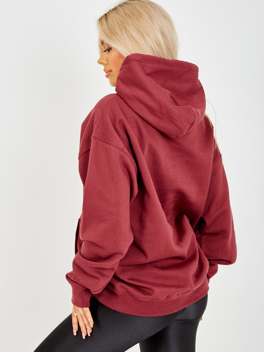 Glittered Moon Magic Fleeced Hoodie