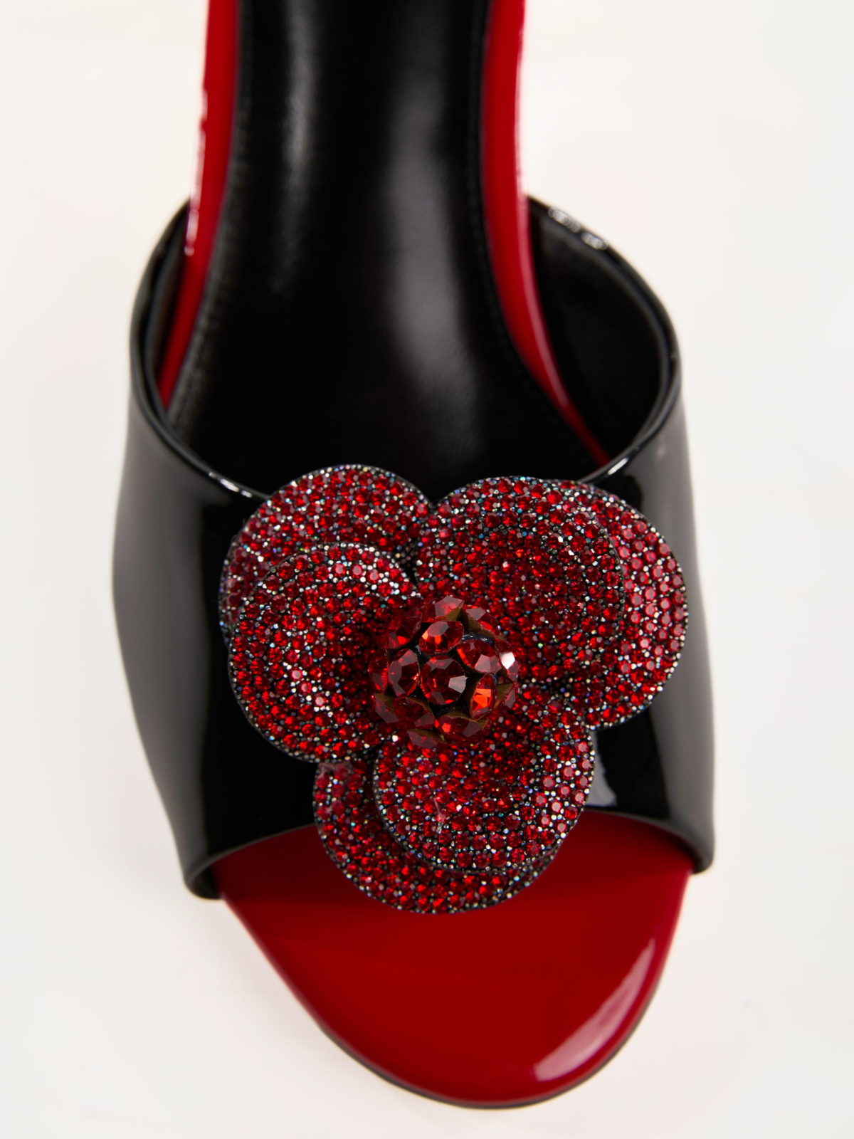 Lochlyn Flower Rhinestone Sandals