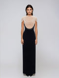 Lythendor Pearl Chain Maxi Dress
