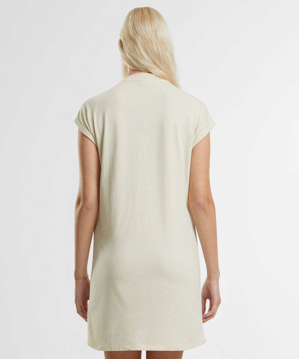 Organic Extended Shoulder T-shirt Dress: Womens