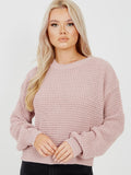 Fisherman Knitted Cropped Jumper