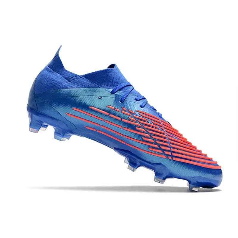 Original 1:1 AD Edge+ FG Football Soccer Shoes White Black Full Knitted High Quality Size 39-45 Men's Football Boots