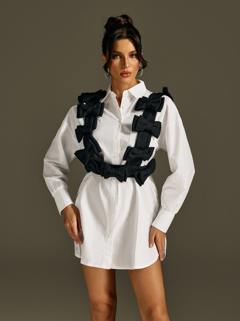 Romana Bow Waistcoat Top