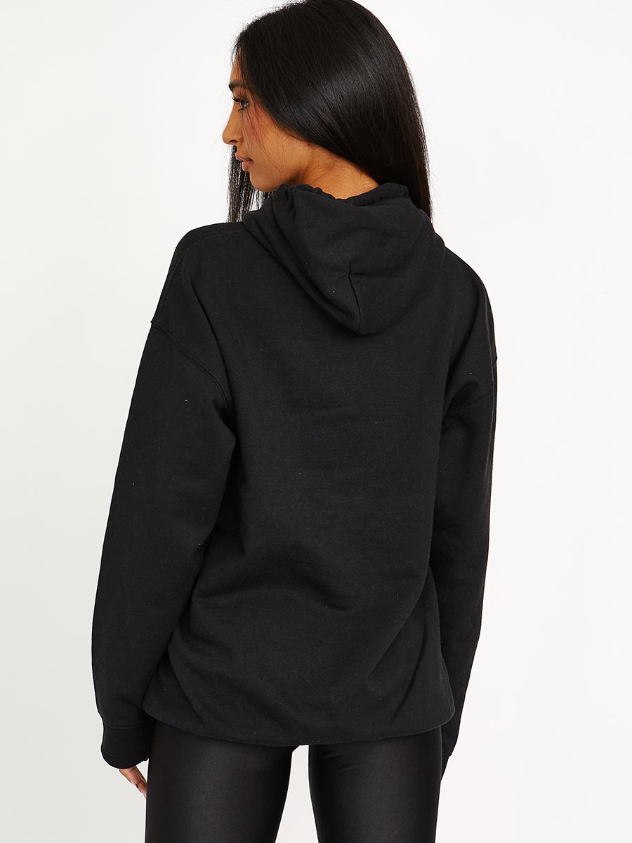 Couture Voeux Graphic Print Hoodie