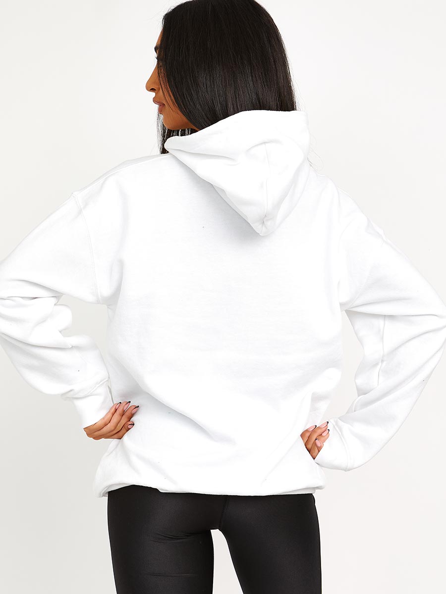 Slick Graphic Print Hoodie