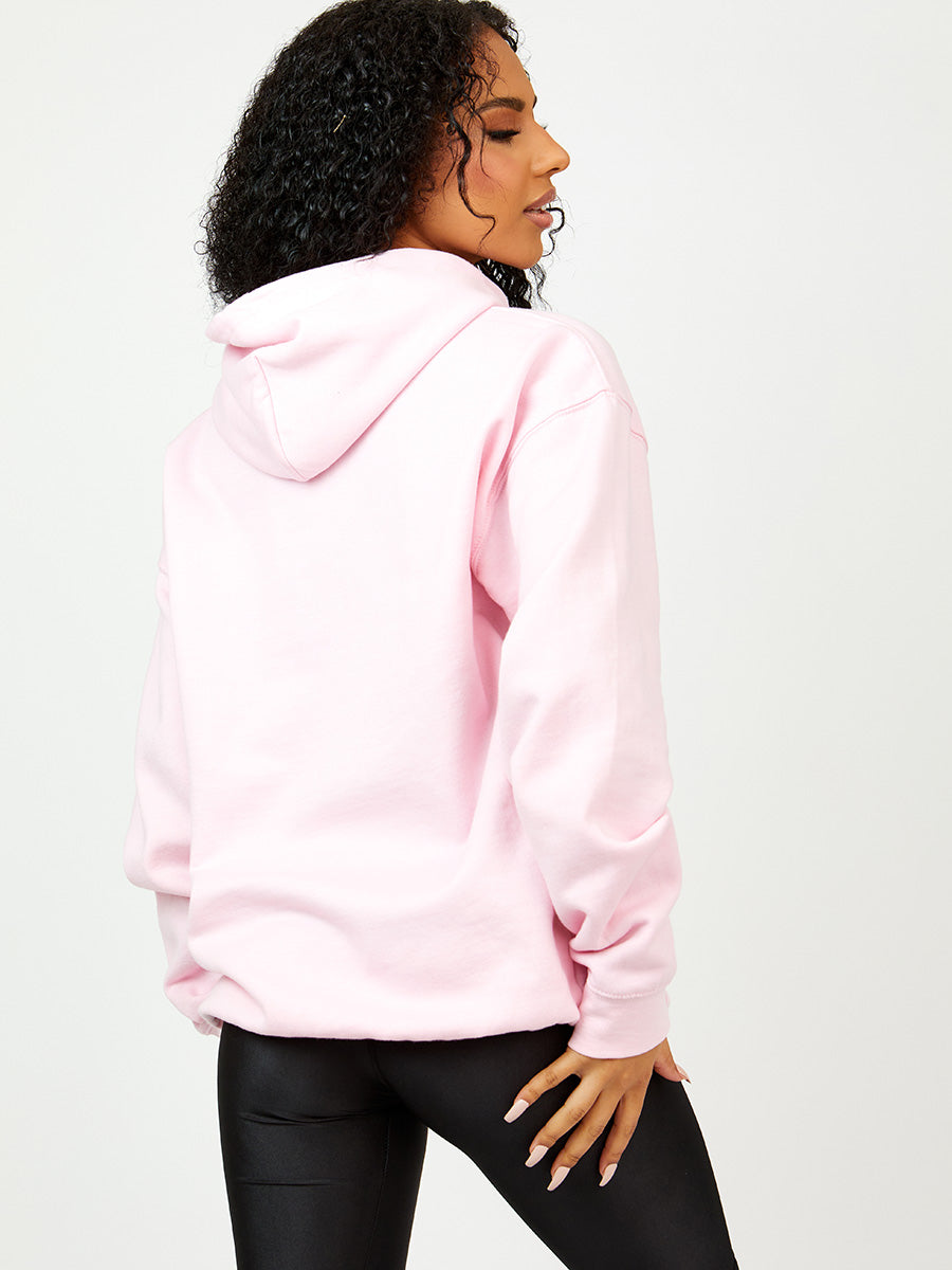 Talk Less Greek Statue Graphic Print Hoodie