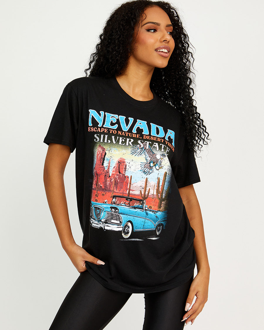 Nevada Graphic Printed T-Shirt