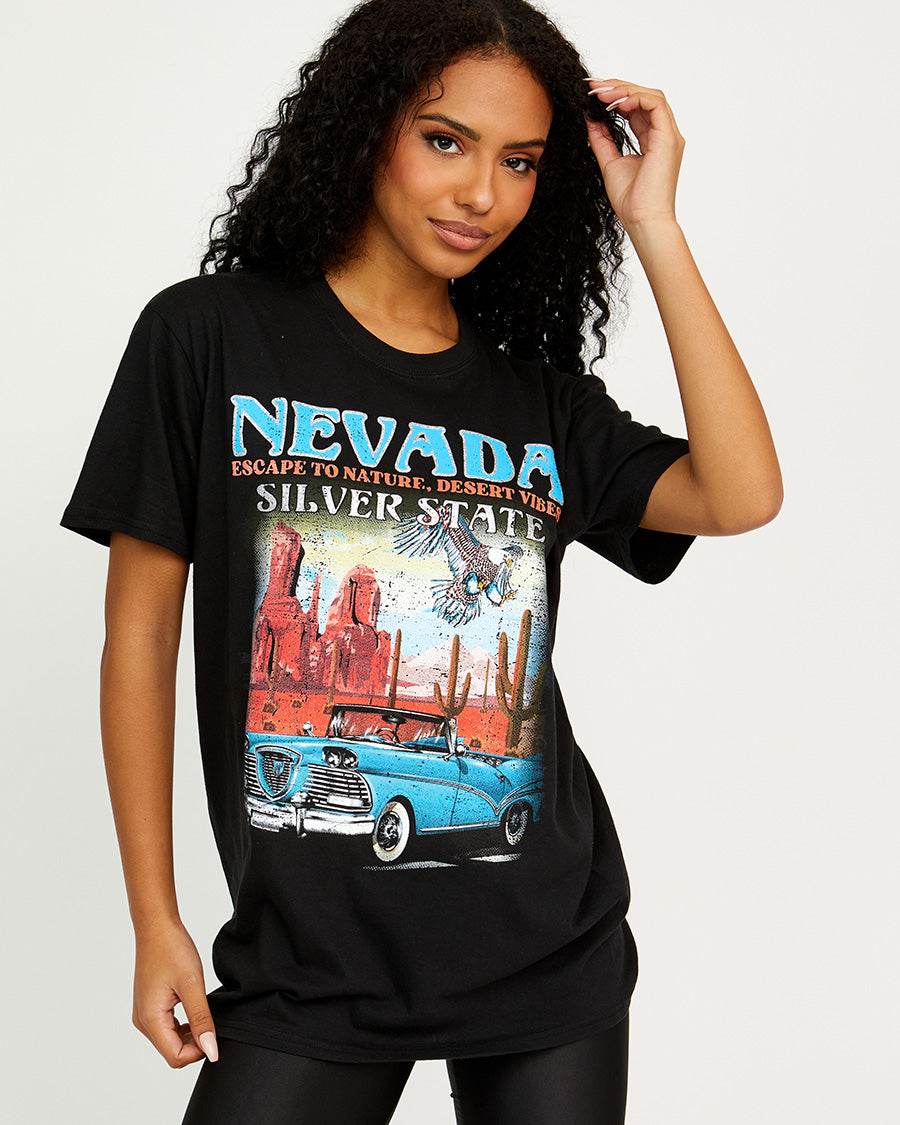 Nevada Graphic Printed T-Shirt