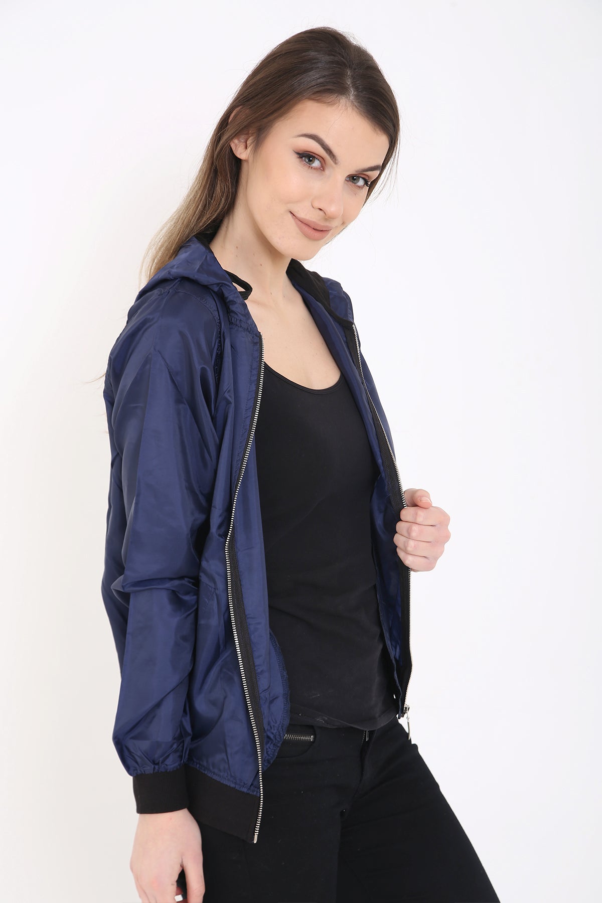 Hooded Shell Rain Jacket