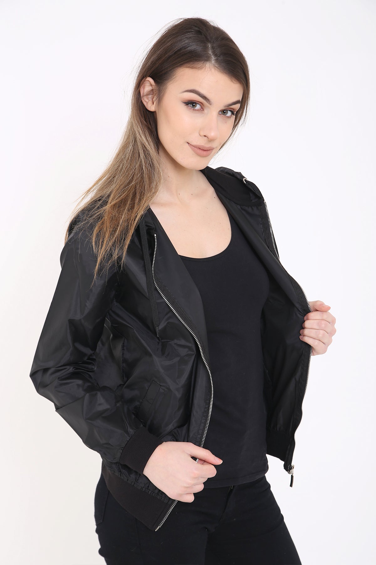 Hooded Shell Rain Jacket