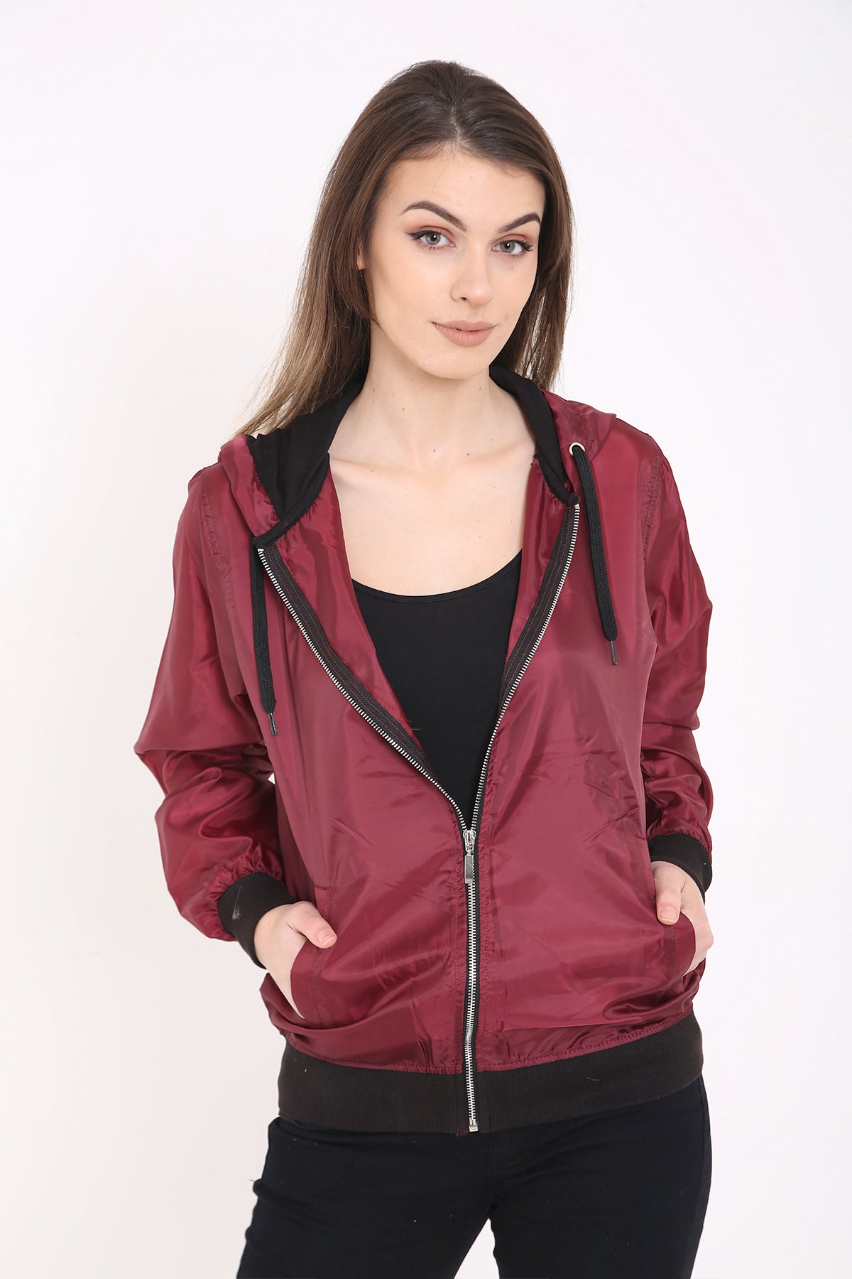 Hooded Shell Rain Jacket